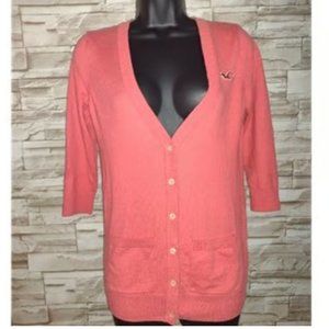 Hollister/California ** Peach colored stylish sweater top in size Medium